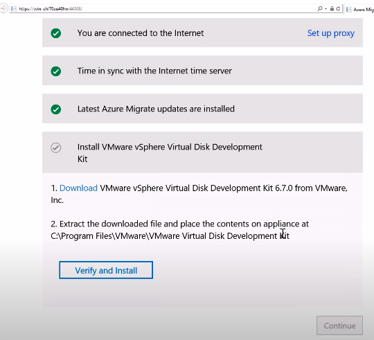 Instalar el vSphere Virtual Disk Development Kit