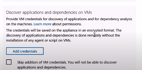Agregar credenciales de administrador para VMs